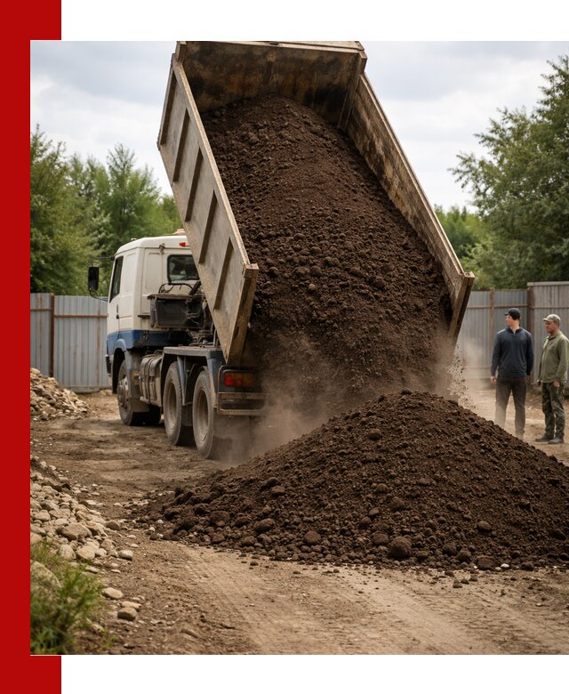 Доставка самосвалом 10 кубов в ельце быстро и надёжно