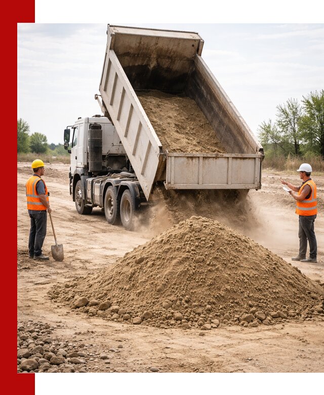 Доставка самосвалом 15 кубов в ельце за город и по городу