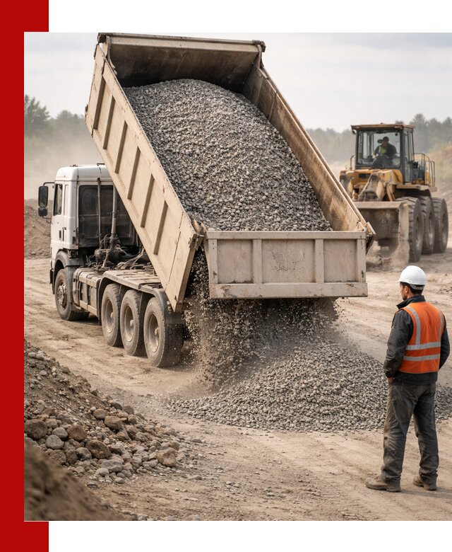 Доставка самосвалом 40 кубов цемента и сыпучих в ельце