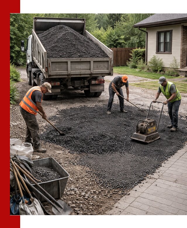 Асфальтовая крошка для двора с доставкой в ельце